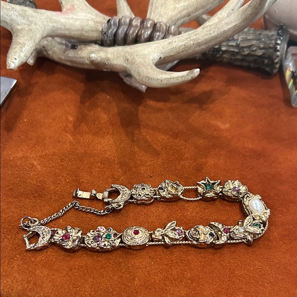 Gold and Multicolor Women's Bracelet